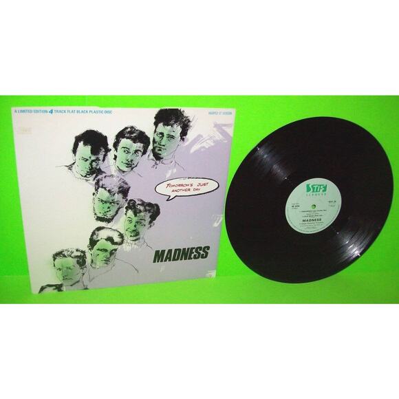 Madness ‎Tomorrow's Just Another Day 12" Vinyl EP Record NM Limited Edition 1983 - Picture 1 of 3